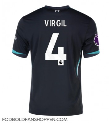 Liverpool Virgil van Dijk #4 Udebanetrøje 2024-25 Kortærmet